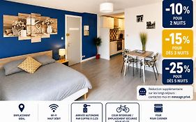 Appartement entier - Moissac centre - 30 m2 - Calme - Cour intérieure Sécurisé vélos - 50m du marché de Moissac
